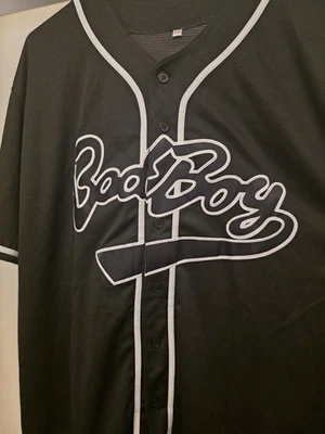 Bad Boy Biggie Jersey Size XXXL Black And White - Image 1 of 4