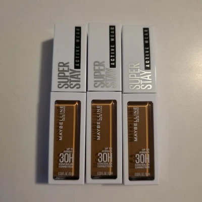 Maybelline 3-PACK Super Stay Active Wear 30 Hour Concealer 0.33oz #45 - Image 1 of 3