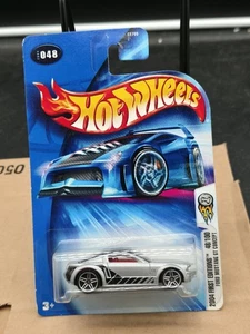 Hot Wheels Ford Mustang GT Concept #048 2004 First Editions Silver - Picture 1 of 2