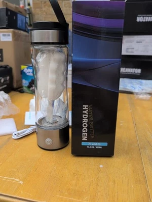 2025 Upgrade Hydrogen Water Bottle Rechargeable Hydrogen Rich Glass for Home - Image 1 of 3