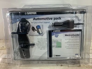 2004 Garmin Automotive Pack (Accessories Only) for Etrex Legend NEW SEALED - Picture 1 of 9