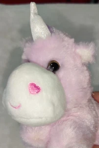 Peluche Bee Happy 5" Mini caballo rosa unicornio - Imagen 1 de 3
