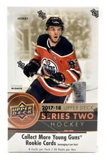 2017/18 UPPER DECK SERIES 2 SEALED HOBBY HOCKEY box