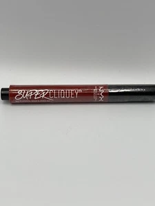 NYX Makeup Super Cliquey Matte Lipstick SCLS09 Full Size - RISKTAKER - New - Picture 1 of 4