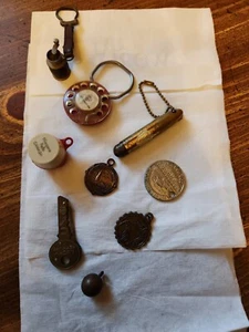 Lot Of 9 Keychains/charms. - Picture 1 of 12