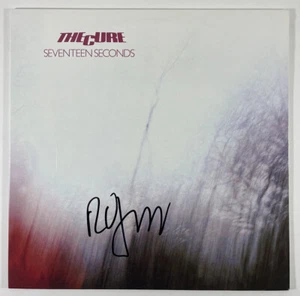 ÁLBUM DE VINILO ROBERT SMITH FIRMADO AUTOGRAFIADO THE CURE DIECISIETE SEGUNDOS BAJO CERTIFICADO DE AUTENTICIDAD - Imagen 1 de 3