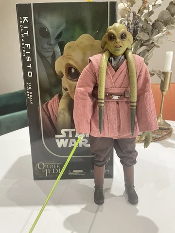 Kit Fisto 12" 1/6 Scale STAR WARS SIDESHOW Collectibles MIB NEW Exclusive Cover