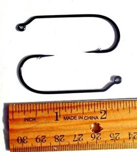 Plantillas de pesca de lubina 100ct Gamakatsu níquel negro 35 grados 5/0 2X fuertes - Imagen 1 de 6