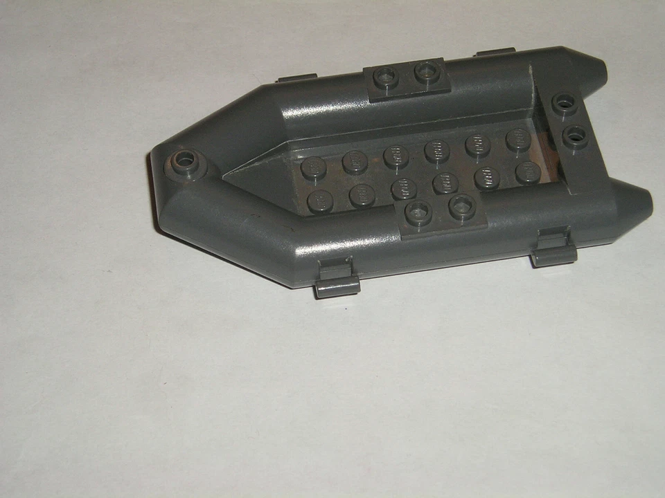 Lego Boot Schlauchboot Raftboot 12x6 30086 dunkelgrau 7625 7239 7046 65799 (B 1) - Bild 1 von 1