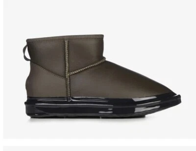 EMU AUSTRALIA Stinger Micro Dipped Boot Stiefelette Stiefel Lammfell olive