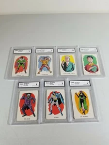 Juego de cartas Batman 1966 Cat Woman Joker Blockbuster Calenderman 3-6 grado GMA - Imagen 1 de 9