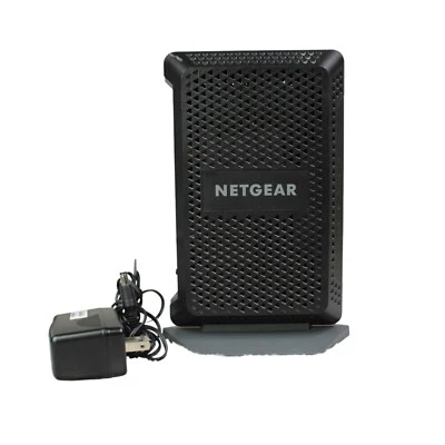 NETGEAR CM600 High Speed 960Mbps 24x8 DOCSIS 3.0 Cable Modem with AC Adapter - Image 1 of 4