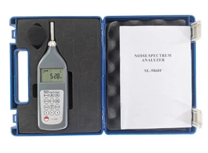 Handheld Noise Spectrum Analyzer Sound Level Meter Tester with 25dB~130 dB(A) - Picture 1 of 24