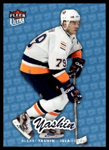 2006-07 Ultra Ice Medallion Alexei Yashin 099/100 New York Islanders #121