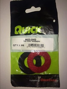 2 PAIRS Battery Terminal Protectors Corrosion Preventative Washers, Top Terminal - Picture 1 of 3