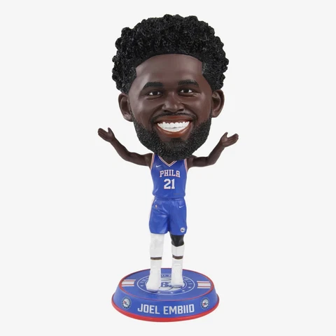 Joel Embiid Philadelphia 76ers Variant Bighead Bobblehead #/72 NIB Cover