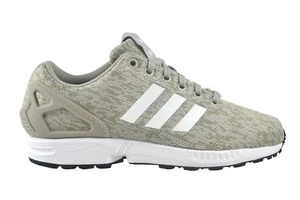 Adidas ZX Flux sesame white black torsion scarpe sneaker grigie BY9424 - Foto 1 di 4