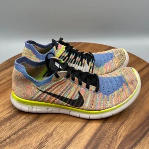 Nike Free RN Flyknit Shoes Womens Size 7 Running Comfort Walking Trainer Gym - Picture 1 of 8