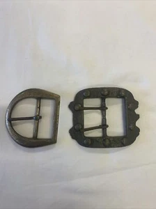 Bronze Gürtelschnallen 2 Stück - Bild 1 von 11
