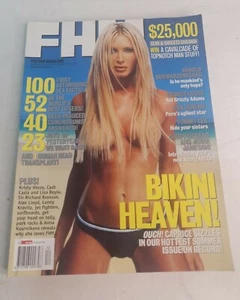 FHM Magazine December 2001 ISSUE 44 - Caprice - Picture 1 of 4