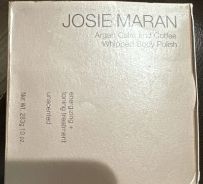 ¡NUEVO! Esmalte corporal batido para pastel de argán y café Josie Maran SIN PERFUME 10 oz Foto 1 de 4