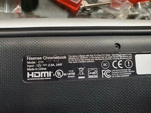 Hisense Chromebook C11  for parts  - Picture 1 of 6