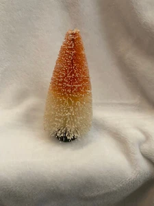 Cepillo de botella brillante de maíz caramelo 6" árbol de Navidad nuevo sin caja - Imagen 1 de 4