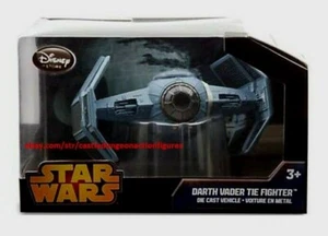 Darth Vader Tie Fighter Star Wars Disney Die Cast Vehicle - Picture 1 of 3