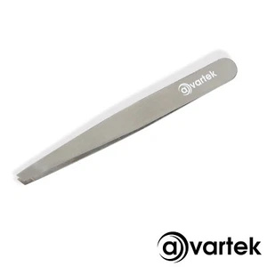 Schräge Pinzette Augenbraue Haar Beauty Edelstahl Pinzette Profi Silber - Bild 1 von 1