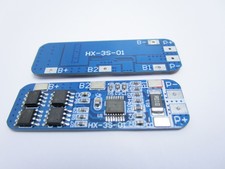 Circuito di protezione e ricarica celle 12V 10A BMS per pacchi batterie 3s 18650