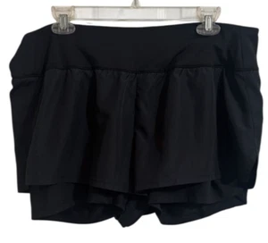 C9 Champion XL Women’s Black Double Layer Shorts- Waistband Pocket - Picture 1 of 11
