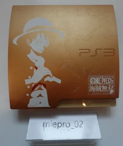 Sony PlayStation 3 PS3 One Piece GOLD 320GB Console Only LIMITED Edition - Picture 1 of 20