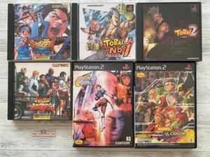 SONY PS 1 2 Shiritsu Justice Gakuen 1 2 & TOBAL No.1 2 & Marvel vs. Capcom 2 - Picture 1 of 14