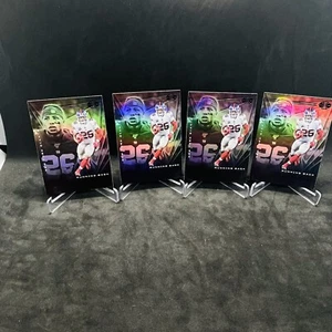 (4) 2020 Panini Illusions BASE #83 Saquon Barkley - New York Giants Lo T - Picture 1 of 2