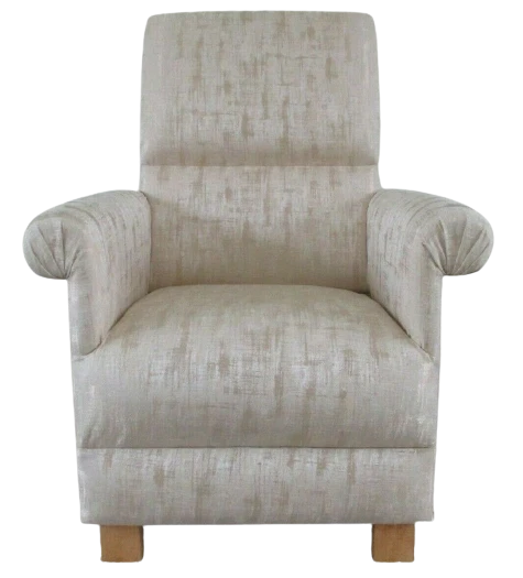 Laura Ashley Armchair Whinfell Gold Fabric Chair Adult Accent Ochre Nursery New - Image 1 of 4