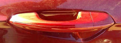 2013 14 15-2020 Ford Fusion Front Driver Door Handle Exterior Door Handle RR Red - Image 1 of 4