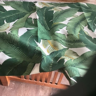 Tommy Bahama Swaying Palms | Navy OUTDOOR FABRIC  4 yards 15 inches - Image 1 of 2