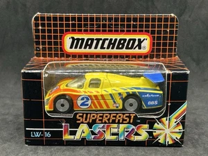 1987 Matchbox Superfast Lasers Sauber Group C Racer LW-16 RARE Sealed MIB - Picture 1 of 4