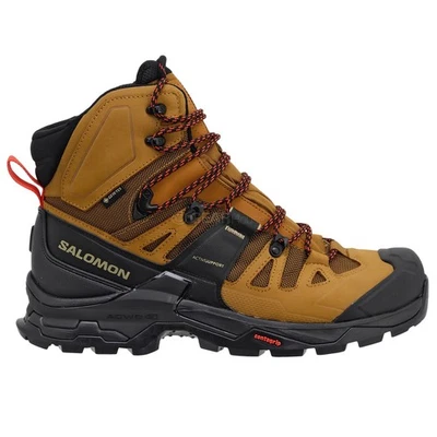 Salomon Quest 4 GTX Hombres Botas de Senderismo Zapatos de Trail Impermeables, Marrón, Elige Talla Foto 1 de 4