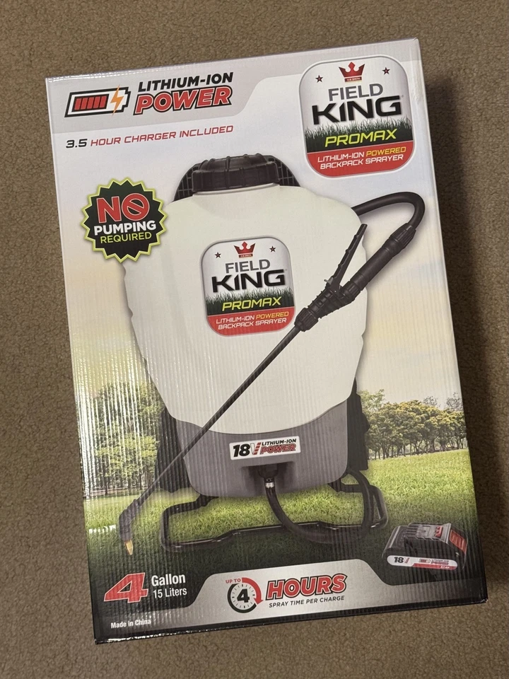 Rociador de mochila a batería Field King 190515 ProMax Professionals, 4 gal Foto 1 de 1