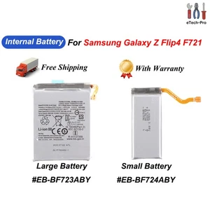 OEM Li-ion Internal Battery Replacement For Samsung Galaxy Z Flip4 SM-F721 - Picture 1 of 3