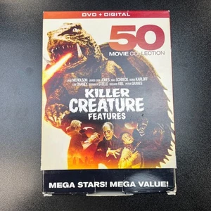 Killer Creature Features: 50 Movie Collection (DVD, 10-Disc Set, NO DIGITAL) - Picture 1 of 4