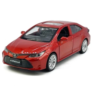 1:43 Toyota Corolla Model Car Diecast Toy Cars Toys for Boys Kids Gifts Red - Picture 1 of 11