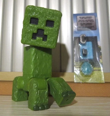 A Minecraft Movie Creeper 2025  Action figure loose new - Image 1 of 4