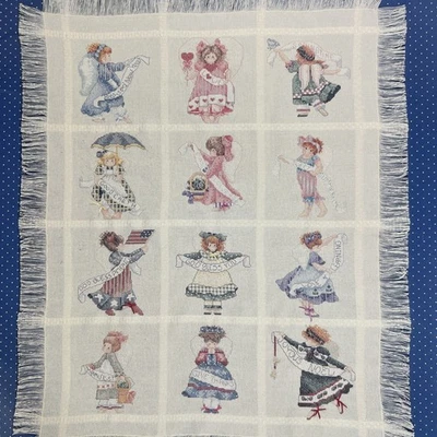 Alma Lynne Cross Stitch Leaflet - The Angel Monthly ALX89 - Image 1 of 4