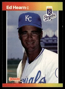 1989 Donruss #297 Ed Hearn "LEAF, INC." & "*Denotes - Picture 1 of 2