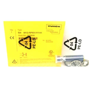 TURCK BI4-M12-RP6X-H1141 4607001 Inductive sensor PNP - Imagen 1 de 4