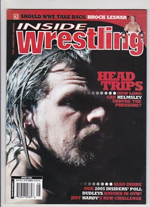 Inside Wrestling Magazine August 2005 Triple H Dudley Boyz Jeff Hardy WWE - Imagen 1 de 10