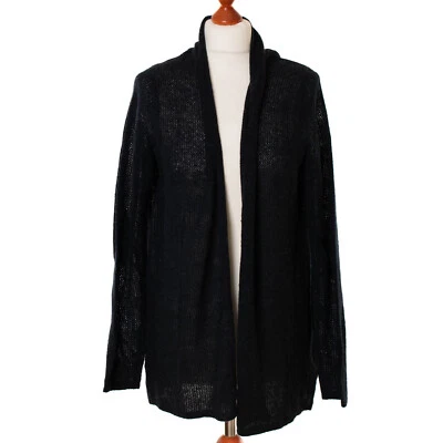 Cárdigan abierto azul de alpaca fina y lana virgen BRAX para dama talla D 44 10782 Foto 1 de 4