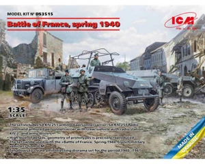 ICM DS3515 Battle of France, spring 1940. German combat vehicles 1:35 modellismo - Foto 1 di 2